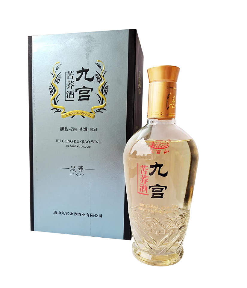 九宫苦荞酒黑荞